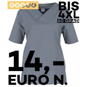 KRANKENSCHWESTER KASACK GÜNSTIG - KASACKS grau - PFLEGE KASACKS - KASACKS PFLEGE - KASACKS FÜR ALTENPFLEGE